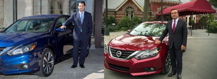 2016 Altima reveal in Detroit and New York