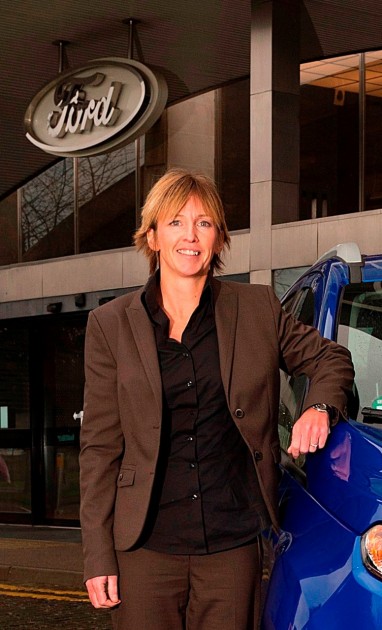 Charlotte Ward, Ford of Britain Corporate Affairs News Manager