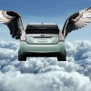 Toyota flying Prius