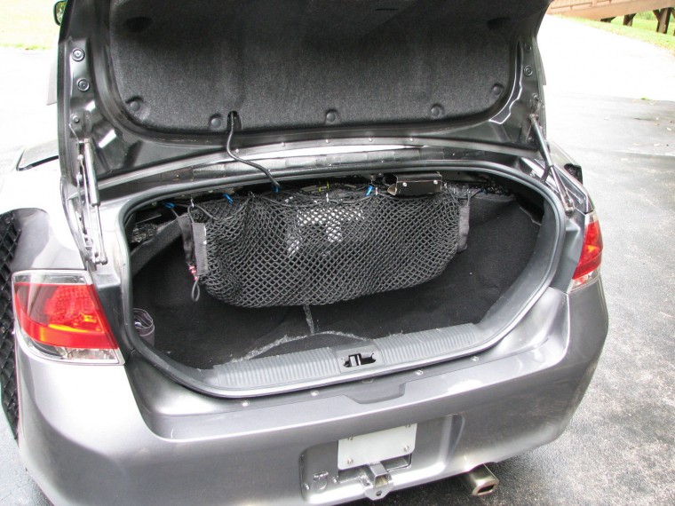 Ford Focus Honda Goldwing trunk