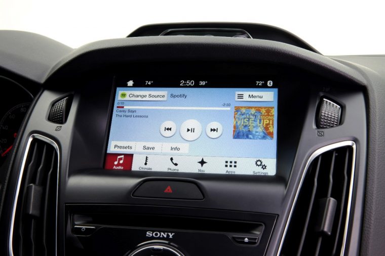 Ford SYNC 3 Console