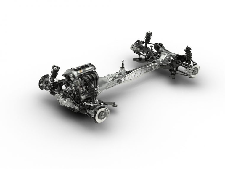 Fourth-generation MX-5 SKYACTIV chassis