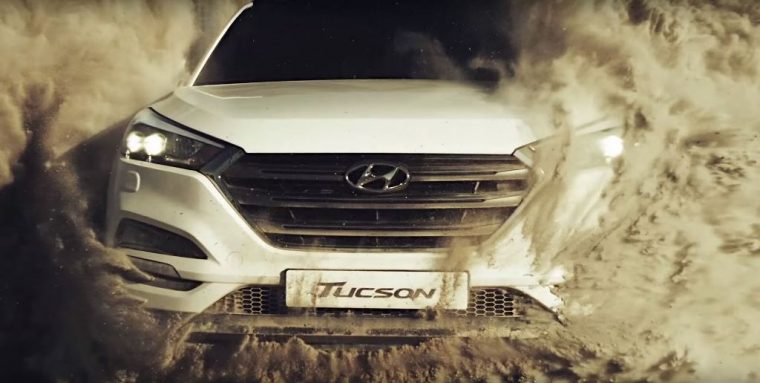 Hyundai Tucson SUV sand city commercial