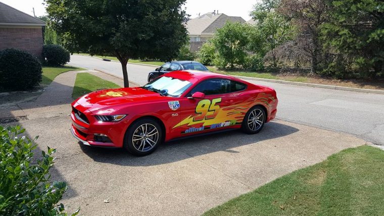 Lightning McQueen Mustang