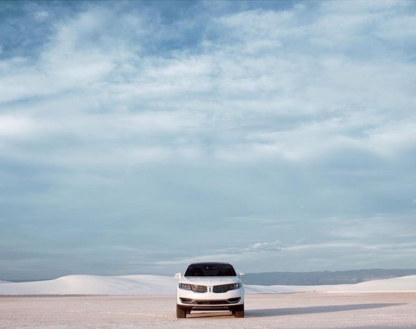 2016 Lincoln MKX in White Sands National Park, New Mexico