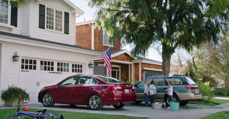 subaru mitch commercial - legacy and outback