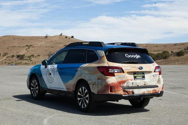 The Subaru Outback will be used in the Expedition Pioneer Program