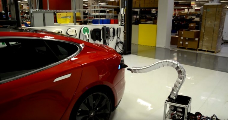 Tesla snake charger