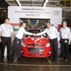 GM India begins production of the Chevrolet Beat at the Talegaon, Maharashtra plant