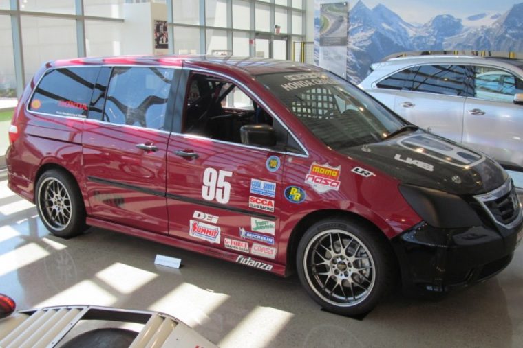 honda odyssey race van