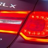 The new Acura RLX comes with LED-illuminated taillights