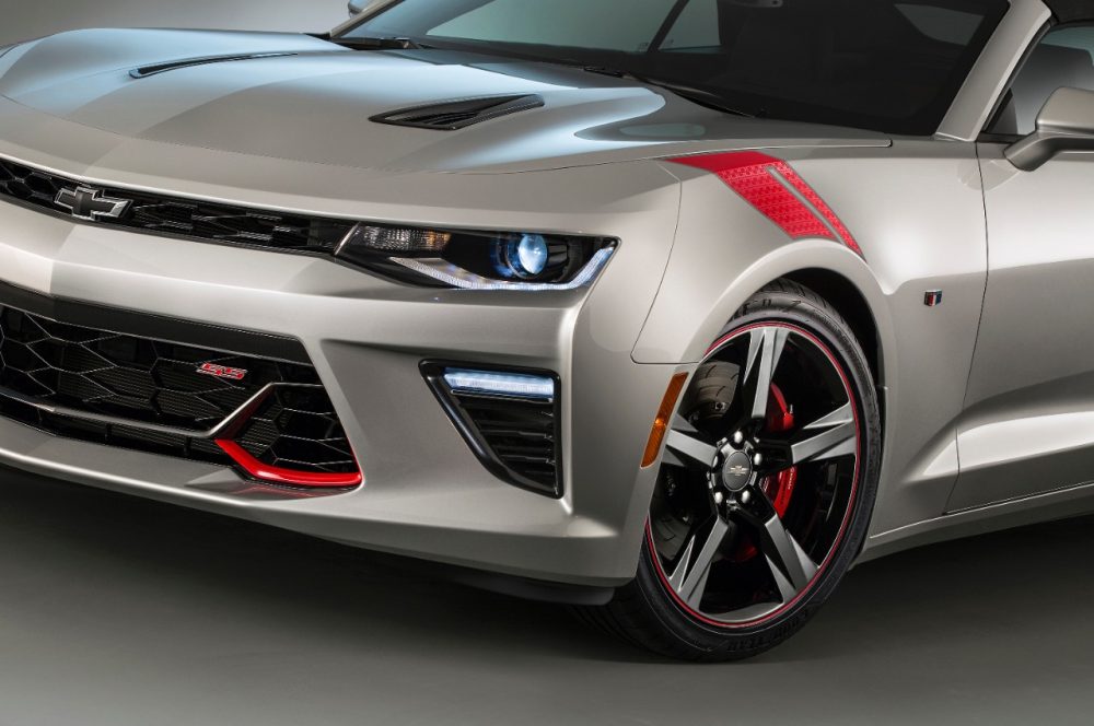 2016 Chevy Camaro SS Red Accent concept grille