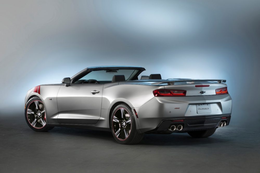 2016 Chevy Camaro SS convertible Red Accent concept