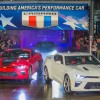 2016 Chevy Camaro rolling out of GM Lansing Grand River ASsembly facility