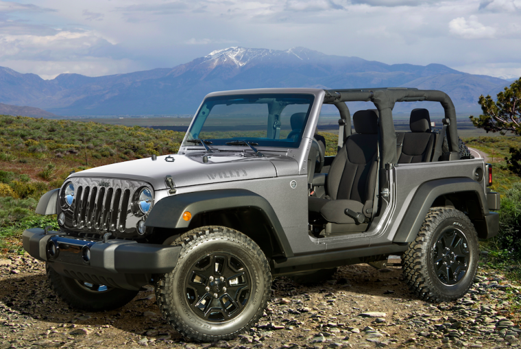 2016 Jeep Wrangler Silhouette