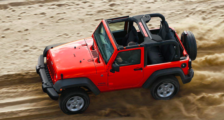 2016 Jeep Wrangler Top Shot