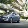 Polished alloy wheels come with the 2016 Volvo V60.