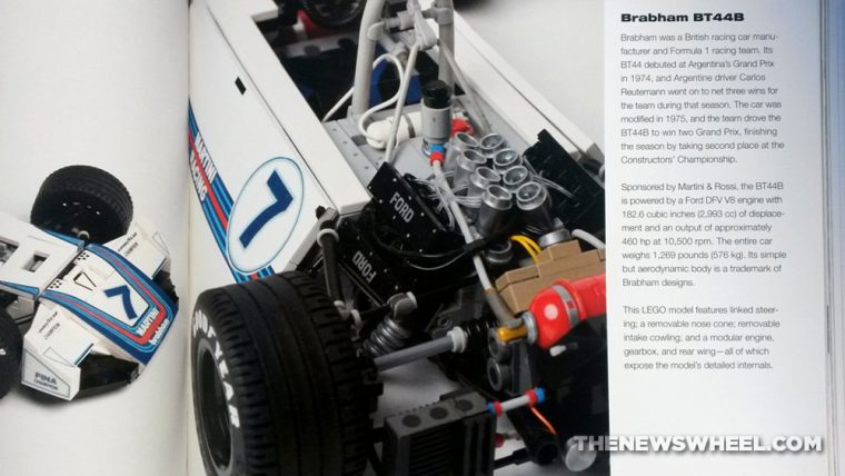 Art of Lego Scale Modeling book review building blocks Brabham racer replica