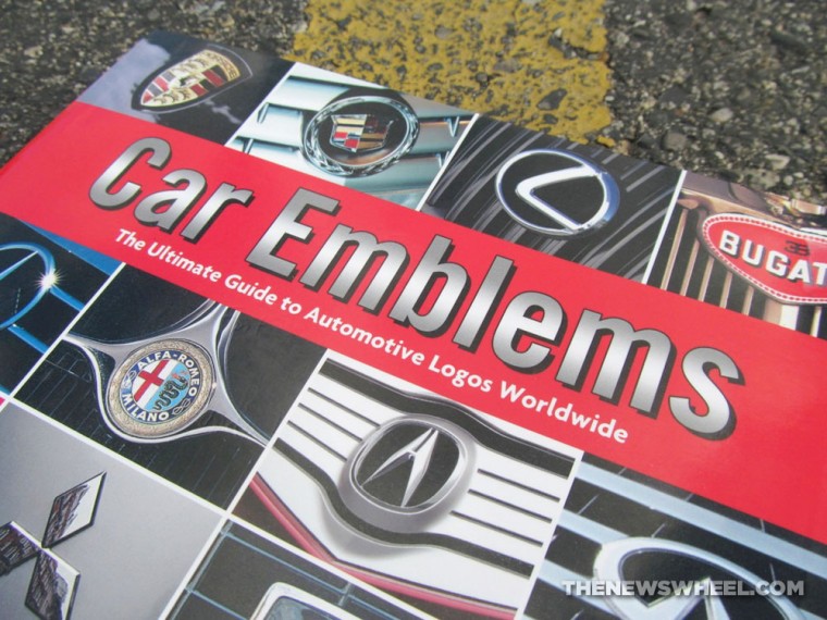 Giles Chapman Car Emblems Book about Logos Review cover zoomed