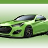 Green Hyundai Genesis Coupe TJIN Edition Underground Racer