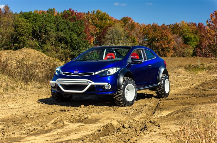 Kia Forte Koup Mud Bogger