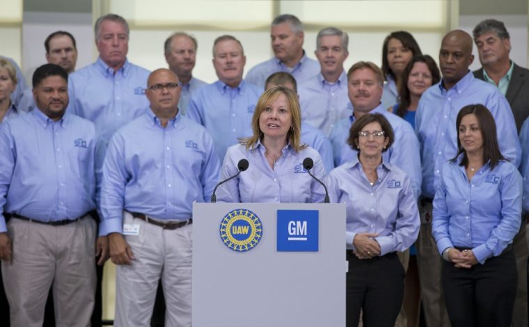 Mary Barra GM UAW