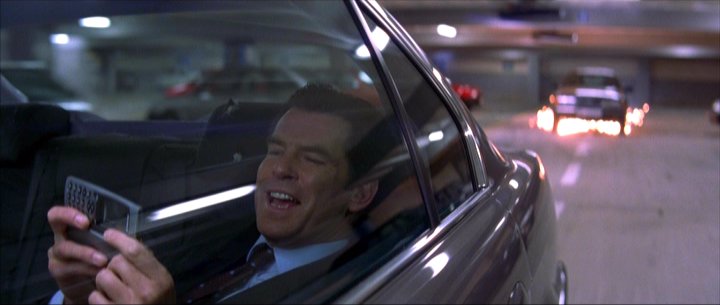 Pierce Brosnan James Bond Driving car