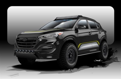 ROCKSTAR PERFORMANCE GARAGE TURNS 2016 HYUNDAI TUCSON SUV FOR SEMA