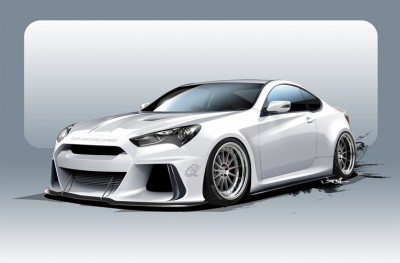 SEMA ARK Performance Genesis Coupe