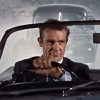 Sean Connery James Bond driving car