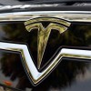 Tesla Motors Badge Letter T logo