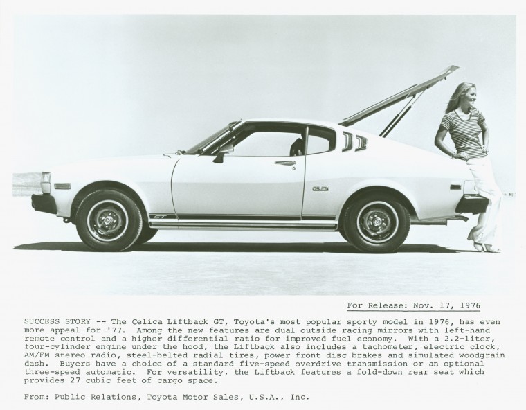 The 1977 Toyota Celica Liftback