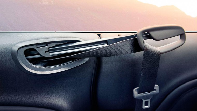 3-point safety belts are featured inside the 2016 Buick Cascada