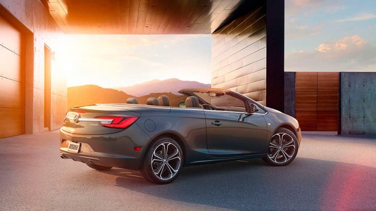 The 2016 Buick Cascada comes standard with a six-speed automatic transmission