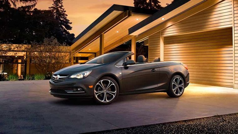 The 2016 Buick Cascada has a starting MSRP of $33,065 