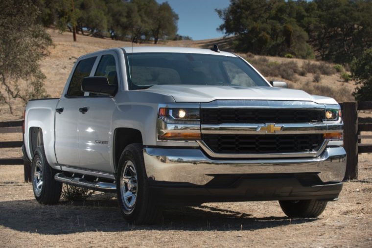 Daytime Running Lamps are standard on the new Silverado 1500