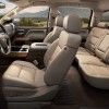 A front 40/20/40 split-bench seat and 60/40 rear folding bench seat are standard for the 2016 Chevy Silverado 1500