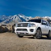 18-inch bright machined-aluminum wheels come standard with the 2016 Ford Expedition