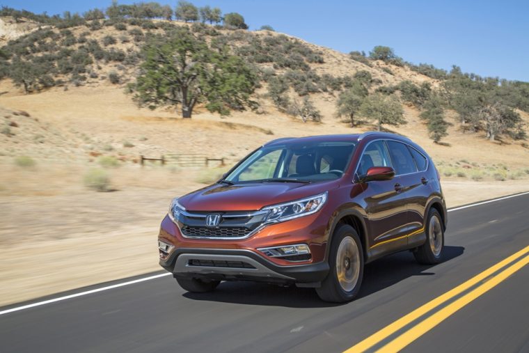 The 2016 Honda CR-V is capable of up to 33 mpg on the highway