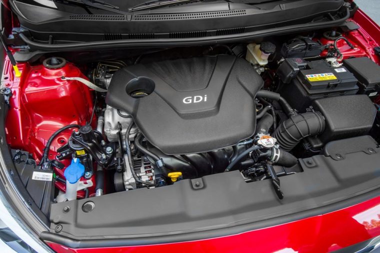 The 2016 Hyundai Accent comes with a Four-cylinder 1.6-liter engine