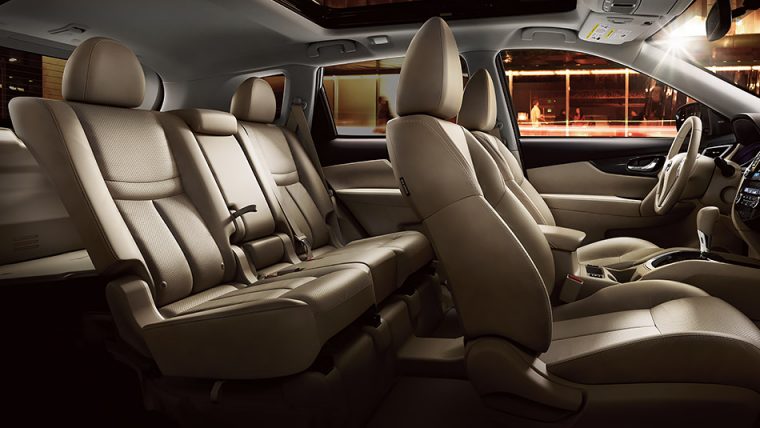 2016 Nissan Rogue Seats