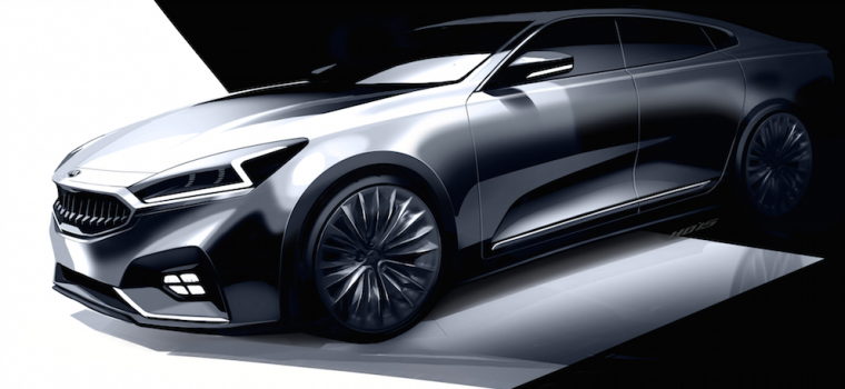 2017 Kia Cadenza Teaser Image