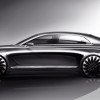 Athletic Elegance Genesis Motors' New Design Language Unveiled G90 rendering side