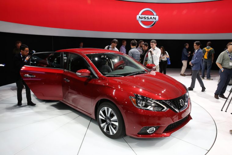 2016 Nissan Sentra at the LA Auto Show