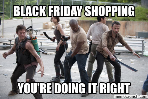 Black Friday Walking Dead Meme