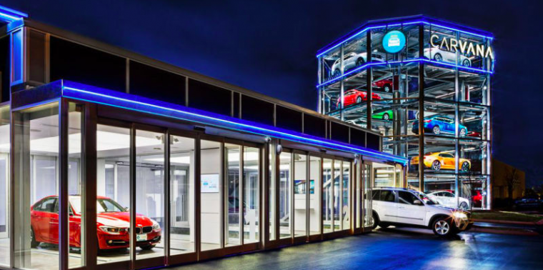 Carvana Car Vending Machine