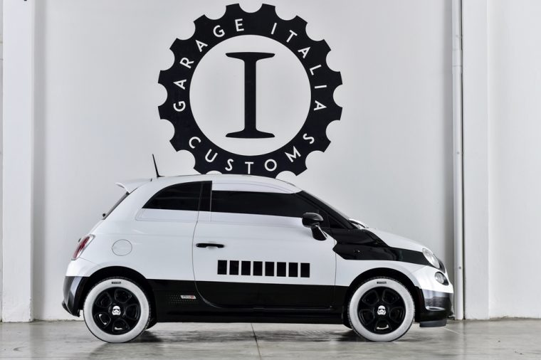 Fiat revealed its Star Wars's Stormtrooper 500e at the LA Auto Show