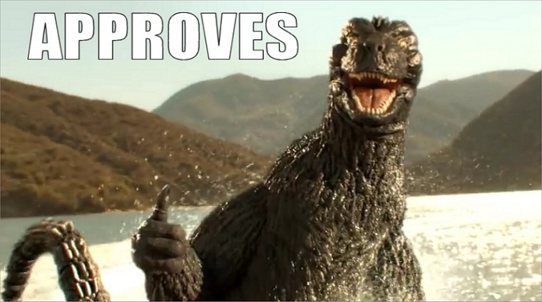 Godzilla Approves Meme