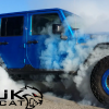 Hauk Hellcat Jeep Wrangler Unlimited Burn Out