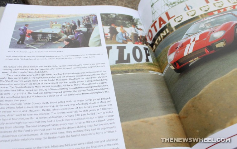 Motorbooks Ford GT book review by Lerner page spread